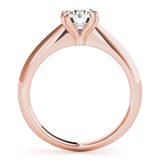 14K Rose Gold 1 CT Diamond Engagement Ring