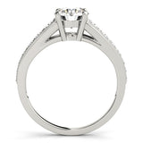 1.0 CT Round Diamond Engagement Ring