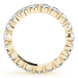 14K Yellow Gold Multi-Diamond Wedding Band