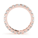 18K Rose Gold Multi-Diamond Wedding Ring