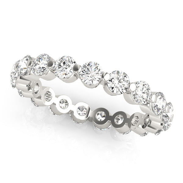Multi-Diamond 14K Gold Wedding Ring
