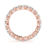 14K Rose Gold Diamond Wedding Ring