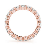 14K Rose Gold Diamond Wedding Ring