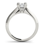 0.6CT Princess Diamond Solitaire Ring