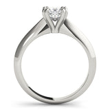 0.6CT Princess Diamond Solitaire Ring