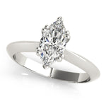 1.0 CT Marquise Diamond Solitaire Ring