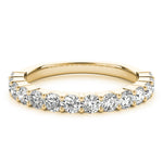 14K Yellow Gold 1 CT Diamond Wedding Band