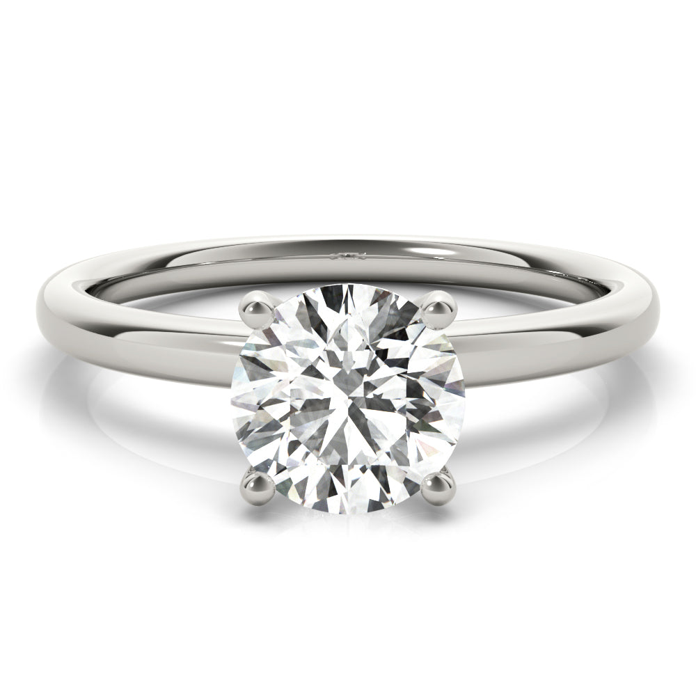 Round Diamond 1 CT Solitaire Ring