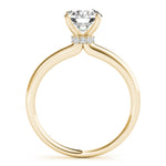 18K Yellow Gold 1 CT Diamond Engagement Ring