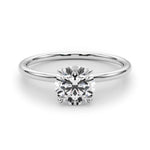 1.0 CT Round Diamond Engagement Solitaire Ring