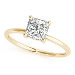 18K Yellow Gold 0.6 CT Diamond Solitaire Ring