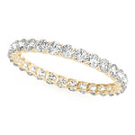 18K Yellow Gold Multi-Diamond Wedding Band