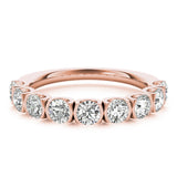Rose Gold 0.75 CT Diamond Wedding Band