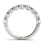 9-Diamond Round Wedding Ring