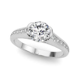 Multi-Diamond Round Engagement Ring
