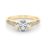 18K Yellow Gold 1.33ctw Diamond Engagement Ring