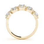 14K Yellow Gold 1.5 ctw Multi-Diamond Wedding Band
