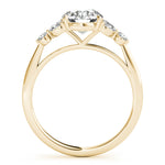 14K Yellow Gold Diamond Engagement Ring 1.33ctw