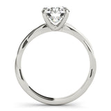 1.0 CT Round Diamond Solitaire Engagement Ring
