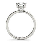 Round Diamond Halo Engagement Ring