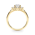 18K Yellow Gold 1.5ctw Round Diamond Engagement Ring