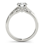 Round Diamond 1 CT Solitaire Engagement Ring