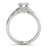 Round Diamond 1 CT Solitaire Engagement Ring