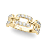 14K Yellow Gold Multi-Diamond Ring