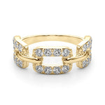 14K Yellow Gold Multi-Diamond Ring