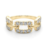 14K Yellow Gold Multi-Diamond Ring