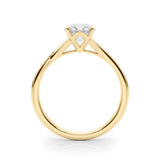 14K Yellow Gold Diamond Engagement Ring 5/8 ctw