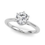 1.0 CT Round Diamond Solitaire Ring | Engagement