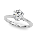 1.0 CT Round Diamond Solitaire Ring | Engagement