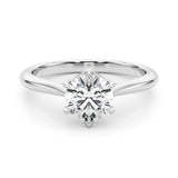 1.0 CT Round Diamond Solitaire Ring | Engagement