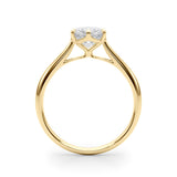 18K Yellow Gold 1ct Diamond Solitaire Engagement Ring