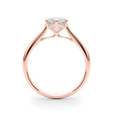 18K Rose Gold 1ct Diamond Engagement Solitaire Ring
