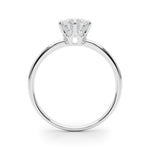 1.0 CT Round Diamond Solitaire Engagement Ring