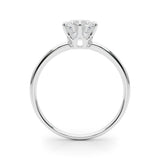 1.0 CT Round Diamond Solitaire Engagement Ring