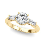 14K Yellow Gold Diamond Engagement Ring 1.5ctw