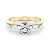 14K Yellow Gold Diamond Engagement Ring 1.5ctw