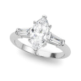 Marquise Diamond Engagement Ring
