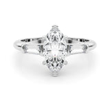 Marquise Diamond Engagement Ring
