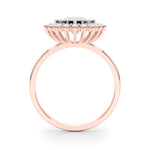 14K Rose Gold 1.33ctw Round Diamond Engagement Ring