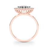 14K Rose Gold 1.33ctw Round Diamond Engagement Ring