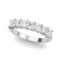 Multi-Diamond Square Engagement Ring