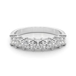 Princess Diamond Multi-Stone Wedding Band