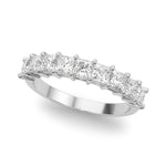 Princess Diamond Multi-Stone Wedding Band