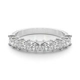 Princess Diamond Multi-Stone Wedding Band