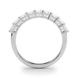 Princess Diamond Multi-Stone Wedding Band