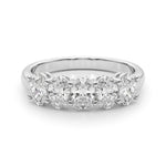Oval Diamond Multi-Stone Wedding Ring